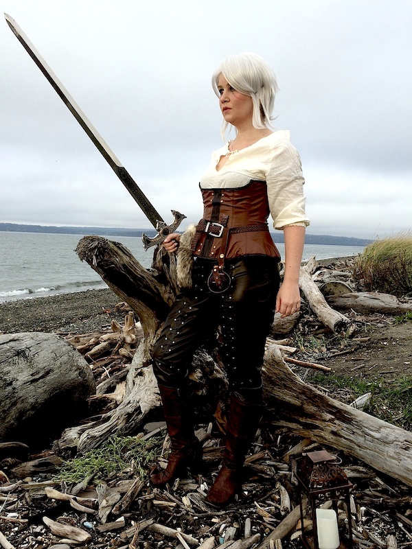 Female model photo shoot of Ellen ORourke in Discovery Park, Seattle, WA