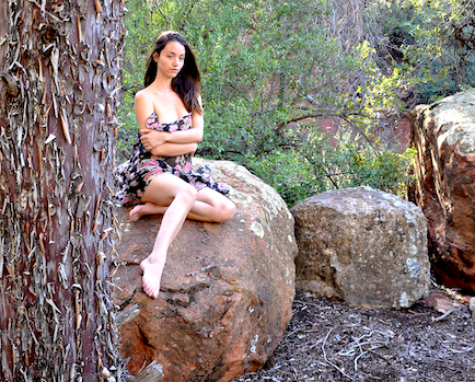 Male and Female model photo shoot of BT Arts and - Christelle - in Sedona, AZ