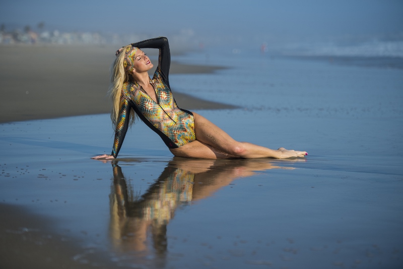 Female model photo shoot of Rachel Cushman in Laguna Beach, CA