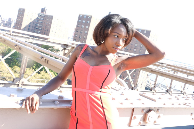 Female model photo shoot of Rosa E in Brooklyn Bridge, NY