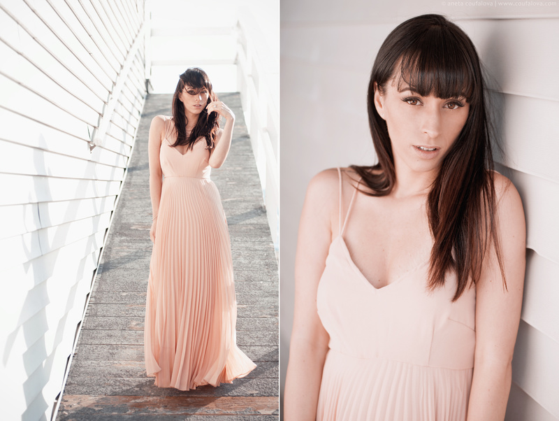 Female model photo shoot of Sarah Marie Chin by Aneta Coufalova in Long Beach, California