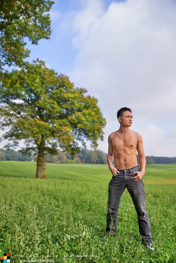 Male model photo shoot of Daniel Huang by male2male in Hamburg, Germany