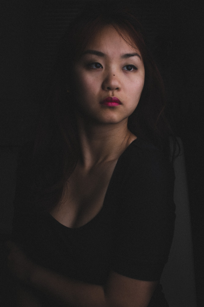 Female model photo shoot of Qi Wong