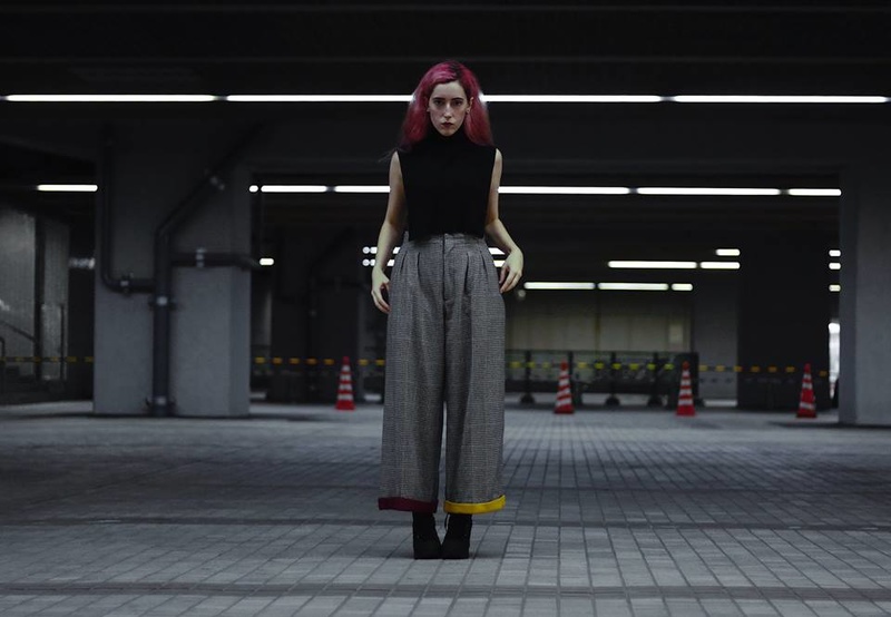Female model photo shoot of Niky V in Shinjuku, Tokyo