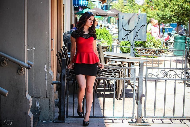 Female model photo shoot of Jazmine Gnat in Downtown Denver