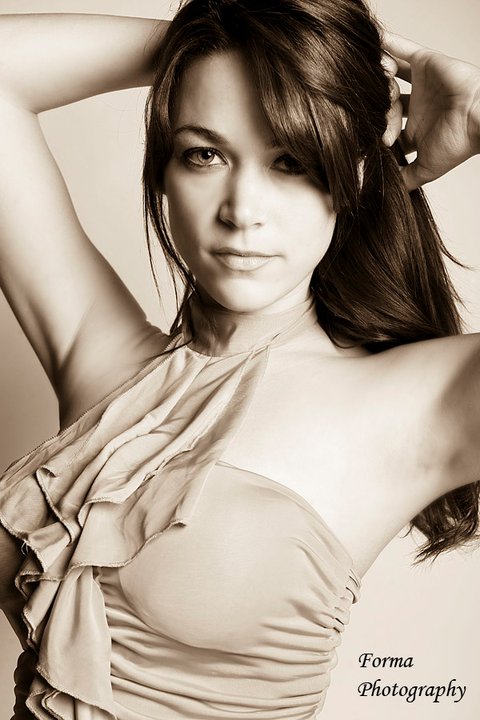 Female model photo shoot of happytee by Adlai Carrasco