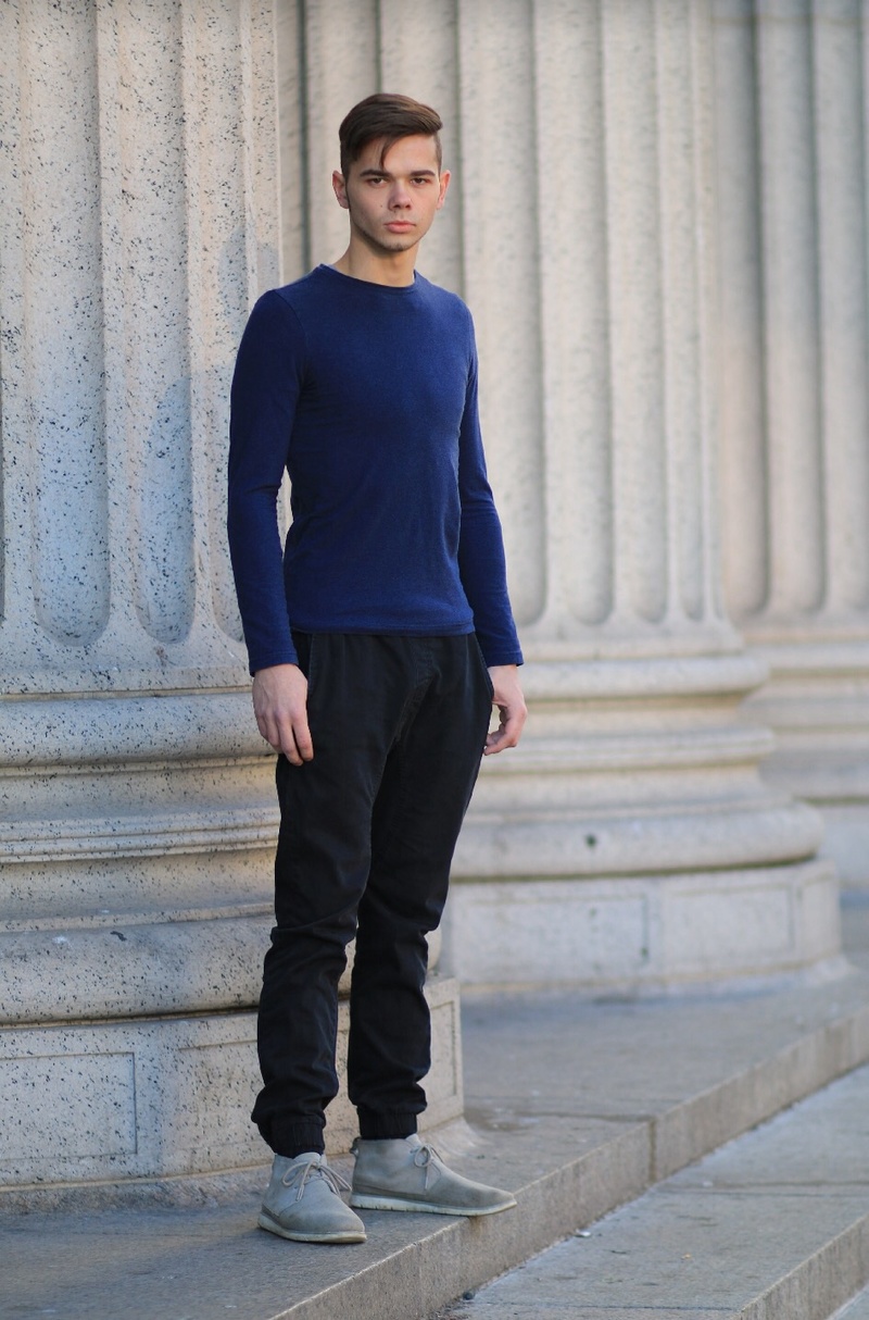 Male model photo shoot of StevieJ__ in New York, New York