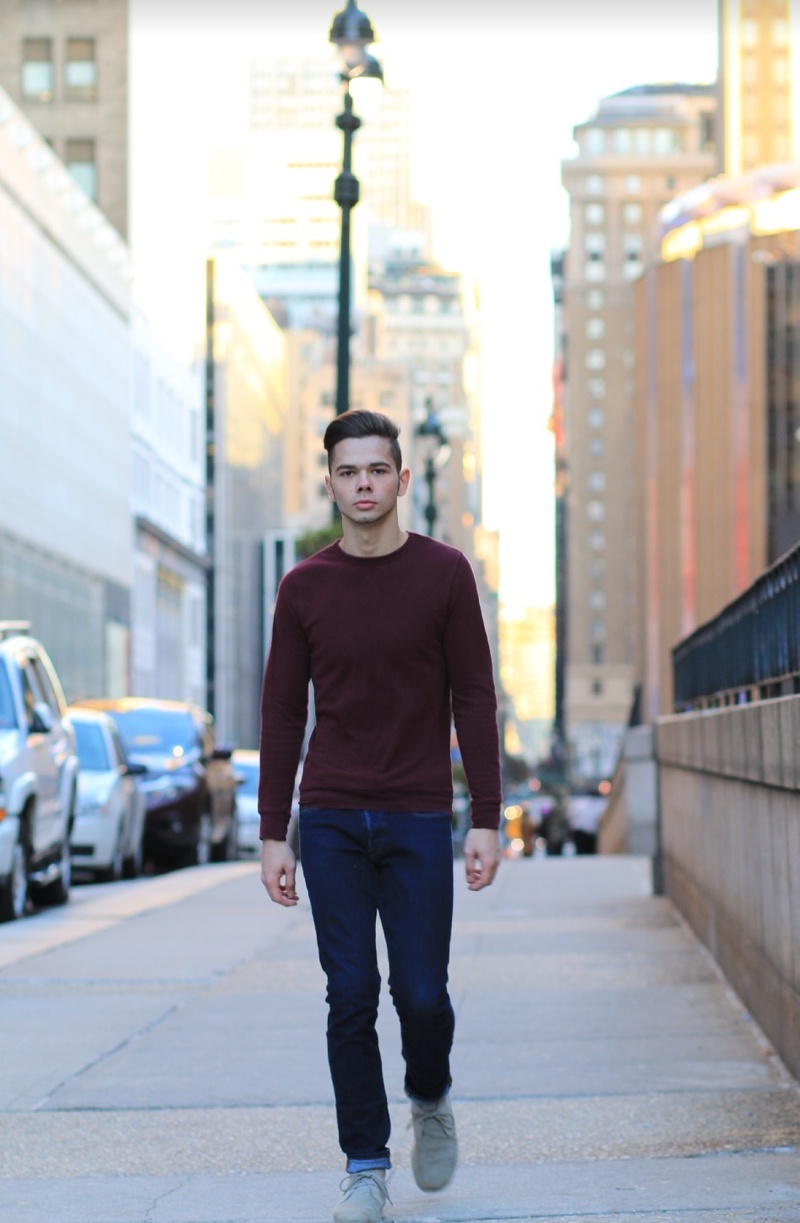 Male model photo shoot of StevieJ__ in New York, New York