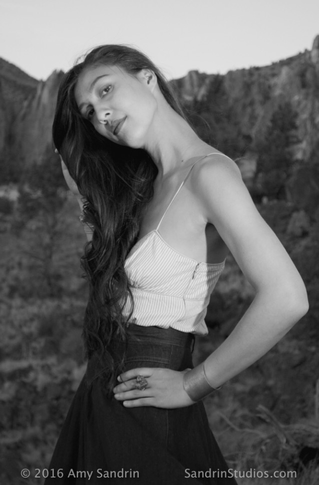 Female model photo shoot of JasmineIsabelle in Smith Rock, Terrebonne, OR