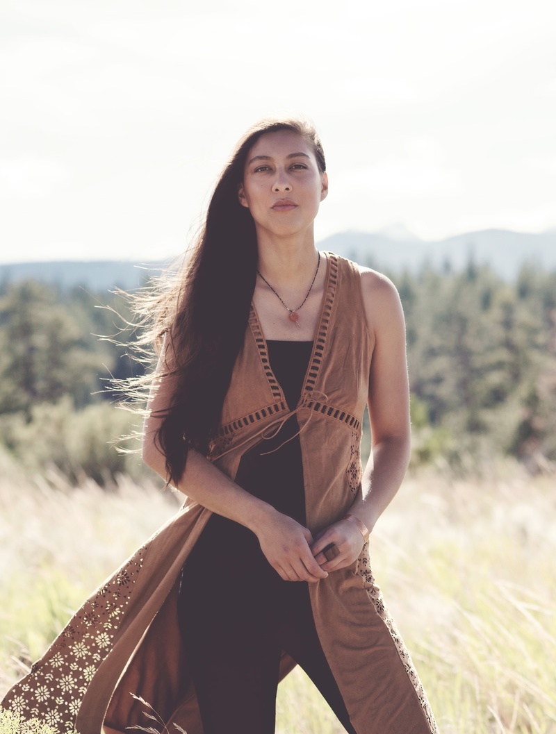 Female model photo shoot of JasmineIsabelle in Shevlin Park, Oregon