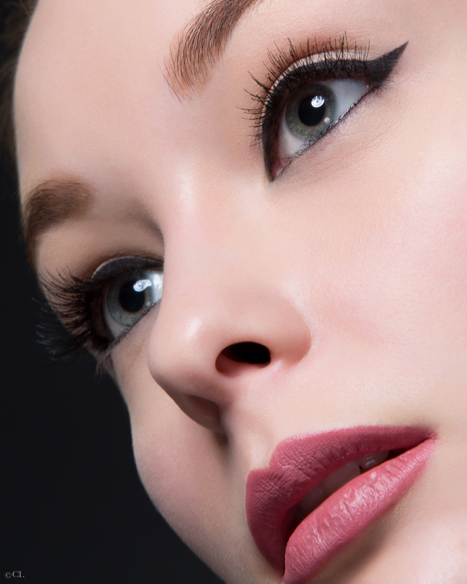 Female model photo shoot of AMS Makeup in Photographer: Clovis Lalanne / Model: Emma Prs / Makeup Artist: AMS Makeup