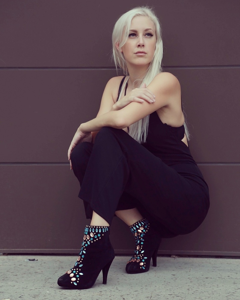 Female model photo shoot of Elin Ekdahl in Downtown Los Angeles