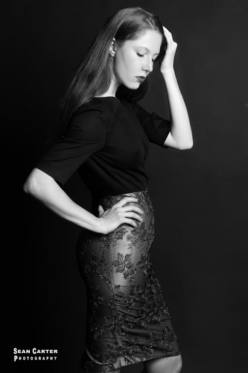 Female model photo shoot of Nikol Kouklova in nyc