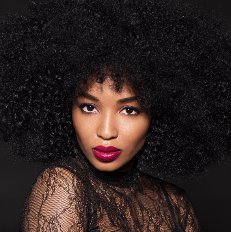 Female model photo shoot of ElaineAfrika1, makeup by sairamua