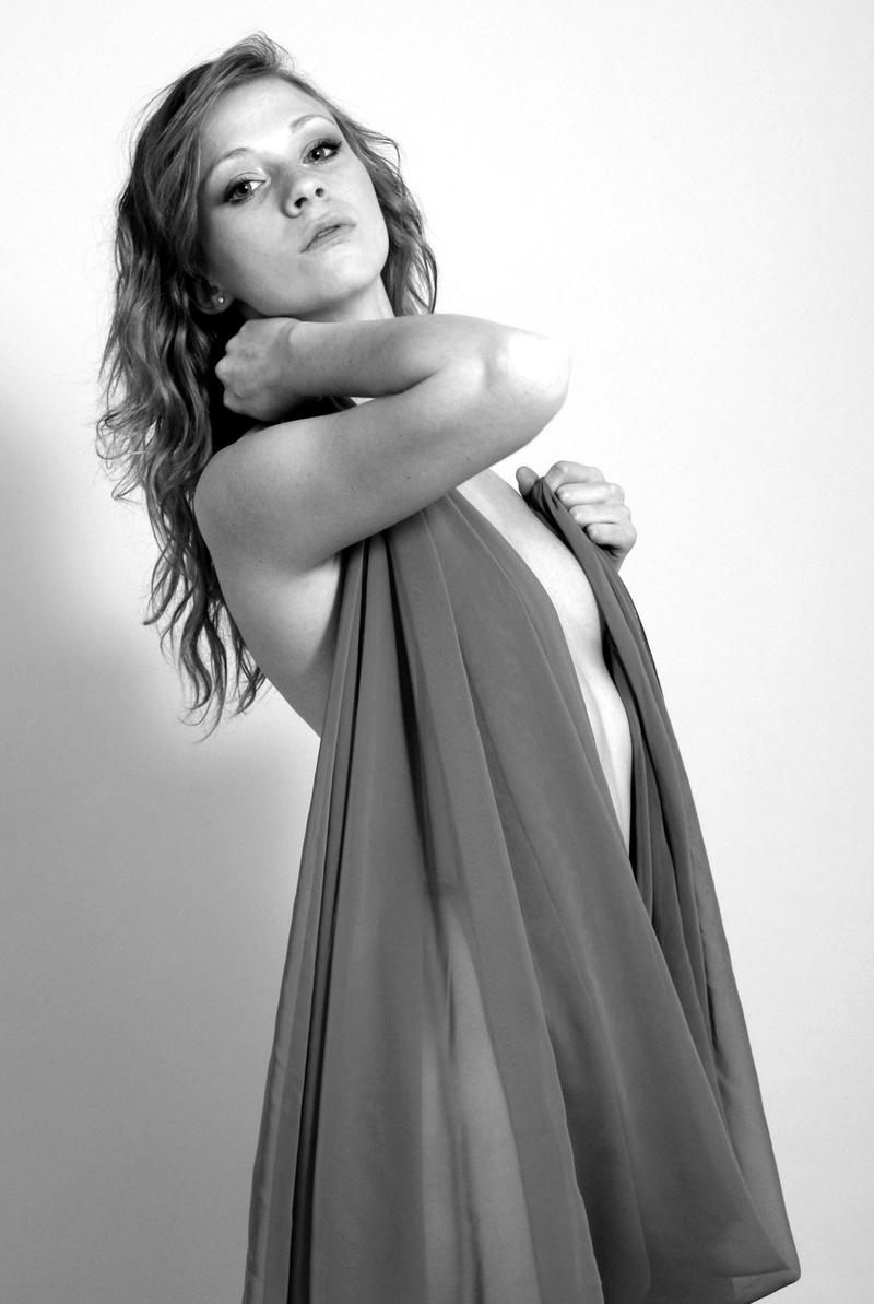Female model photo shoot of Serena Hall in Michel Sarda Biltmore Studio