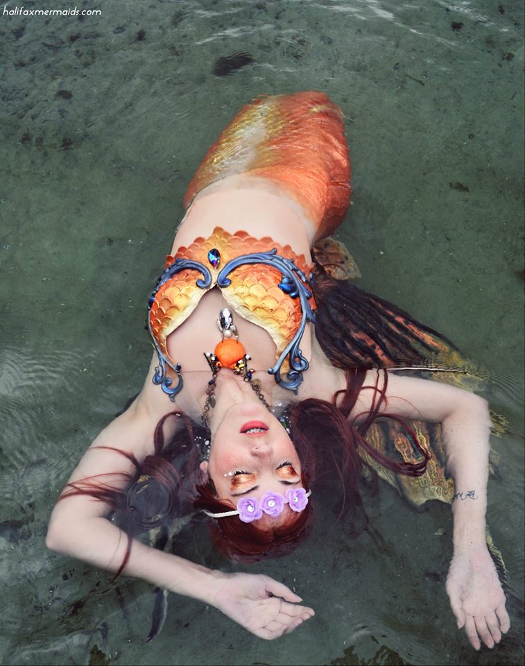 Female model photo shoot of Raina Mermaid in Florida