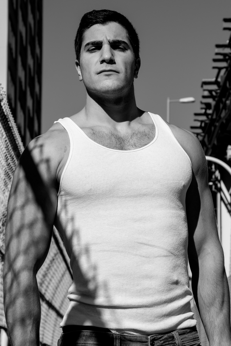 Male model photo shoot of Mark Anglin in New York, New York