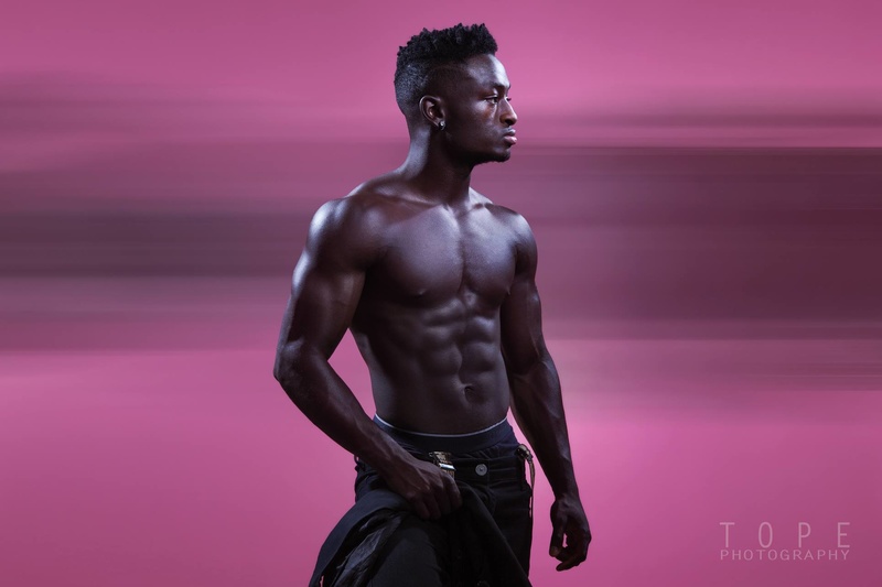 Male model photo shoot of Ab Sow