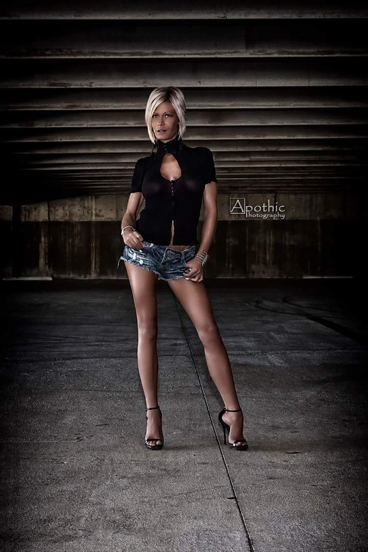Female model photo shoot of Nikki M K by Apothic Photography in Light Foot Virginia
