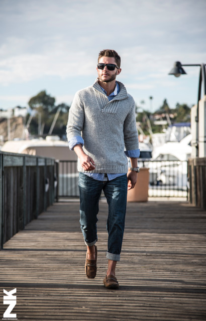 Male model photo shoot of MarcusJohn3 in Newport Beach Harbor, CA