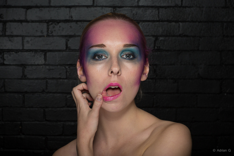 Female model photo shoot of Makeup By Alia-Michelle in Lyon Studio - Hersham