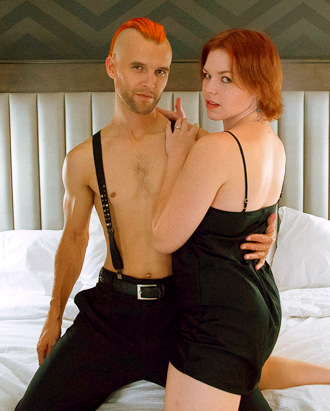 Female and Male model photo shoot of Lizz Zohar and Ryan Zohar by Humon Photography
