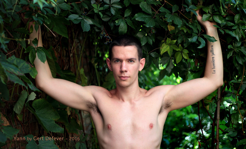 Male model photo shoot of YannVD by Defever