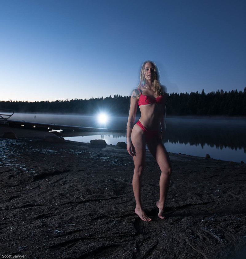 Male and Female model photo shoot of Scott Sawyer and AlexandraMelina in Lake Mary