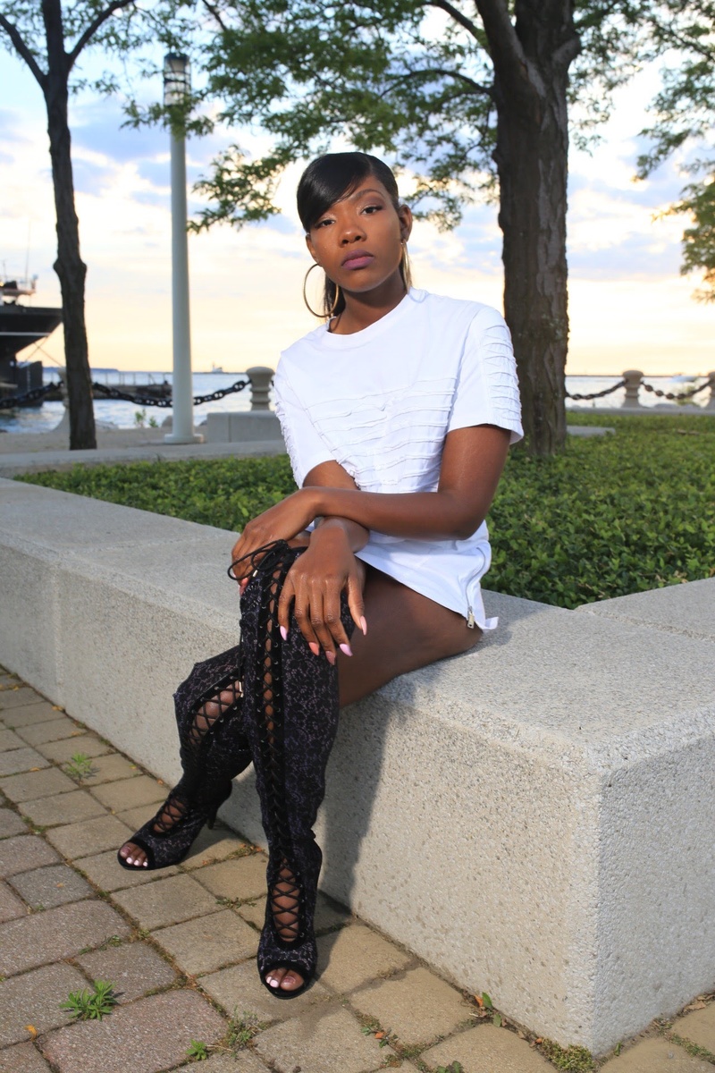 Female model photo shoot of Rebelious_marie in Cleveland Ohio