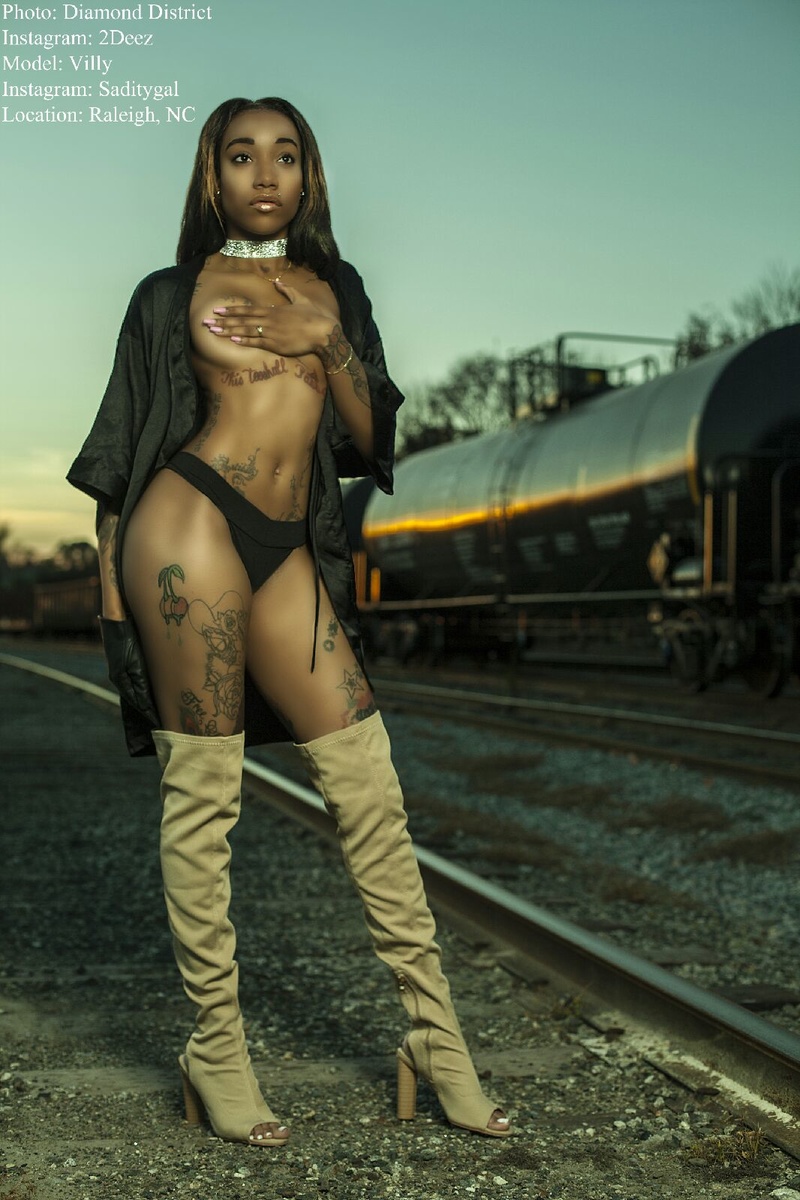 Female model photo shoot of Villy K in Raleigh NC