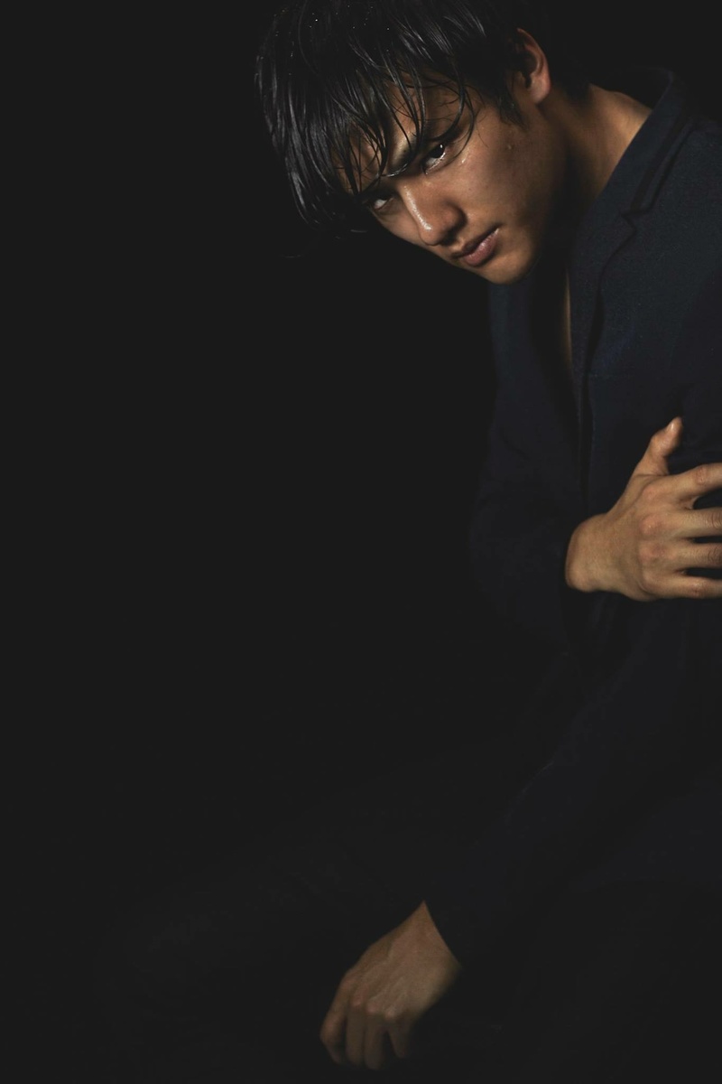 Male model photo shoot of takashi osuga