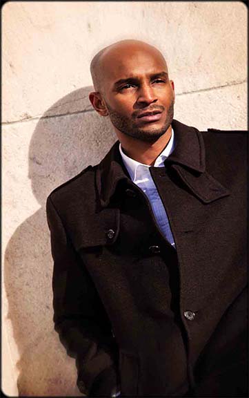 Male model photo shoot of Calvin Coffer and ChristianMartin in Greenwich Square, New York