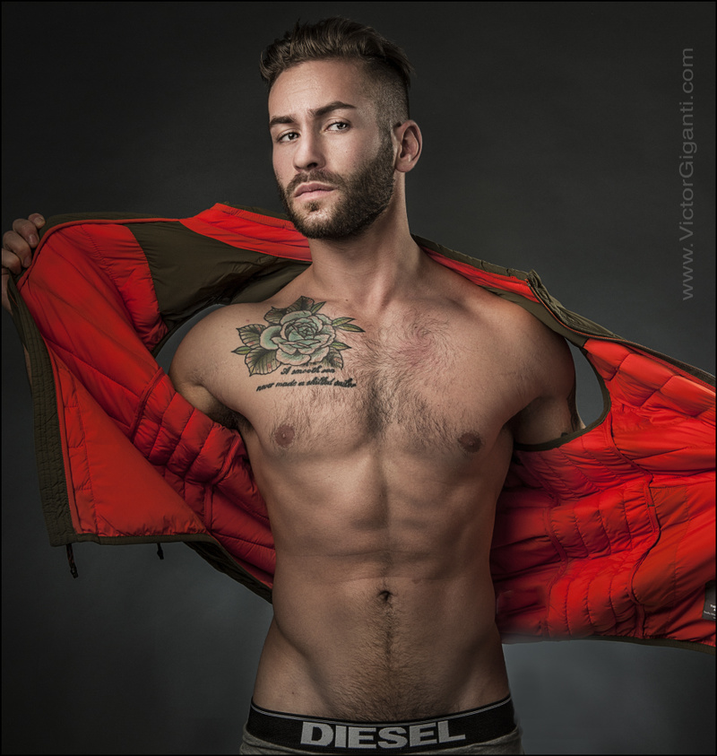 Male model photo shoot of Victor Giganti in Brooklyn Studio