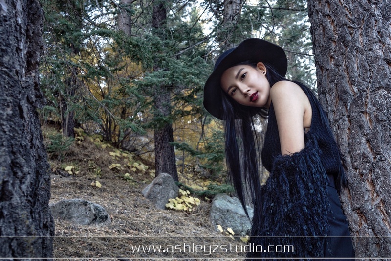 Female model photo shoot of Ashley Zhong