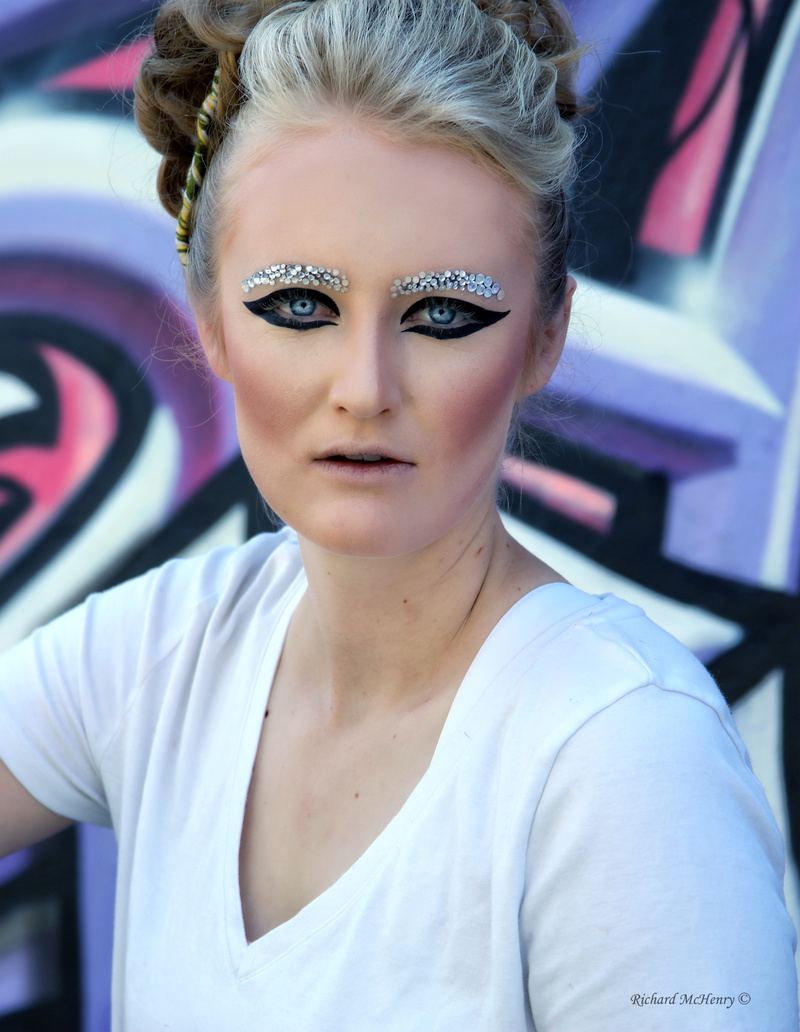 Female model photo shoot of Juliette Blair Makeup