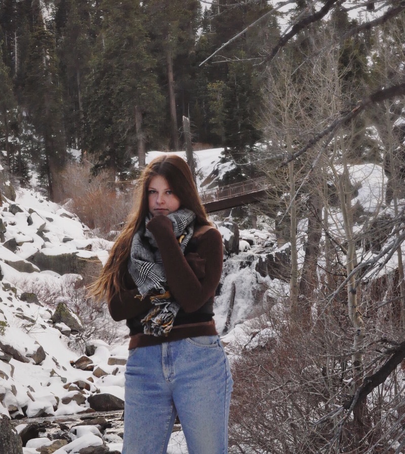 Female model photo shoot of chloebrunton in south lake tahoe
