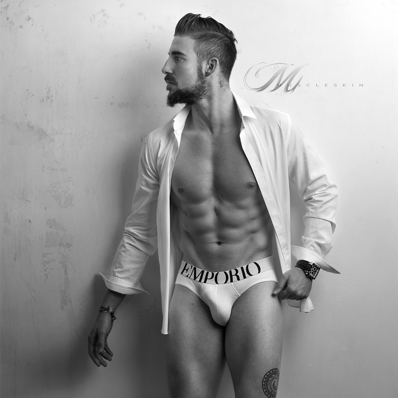 Male model photo shoot of MuscleSkin and javierdelatorre in London