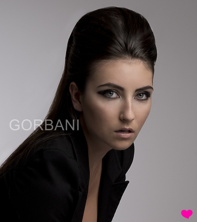 Female model photo shoot of GORBANI in SALON GORBANI