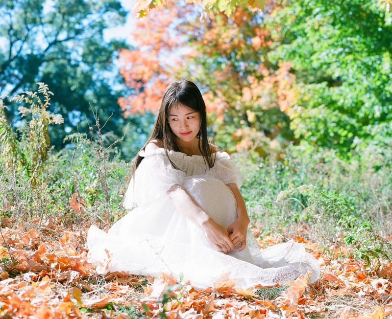 Female model photo shoot of Shubei Zheng