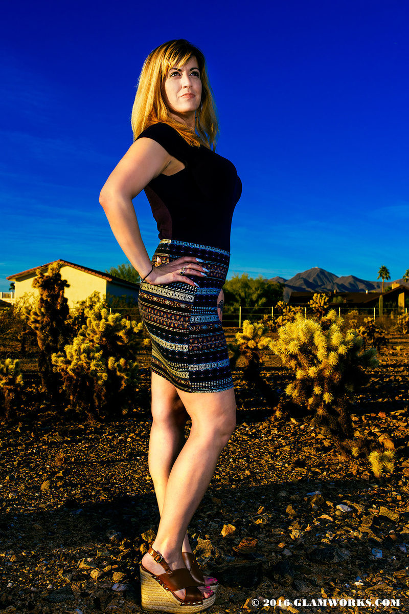 Female model photo shoot of AnitaJoy by Glamworks in Scottsdale, Arizona