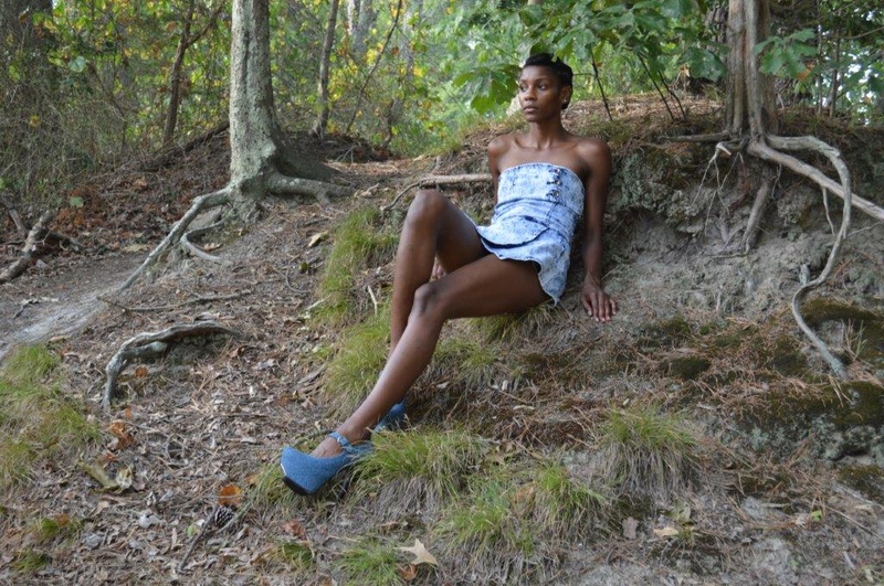 Female model photo shoot of NzinghaTulu in Birch Grove Park Northfield, NJ