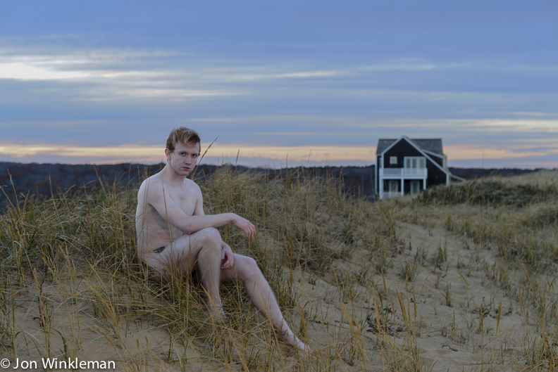Male model photo shoot of Jon Winkleman Photo and Peter Carlson in Truro MA, USA