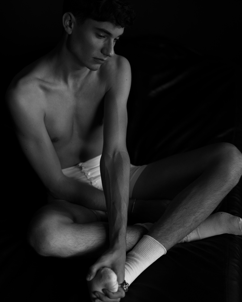 Male model photo shoot of lowe_ian in NYC