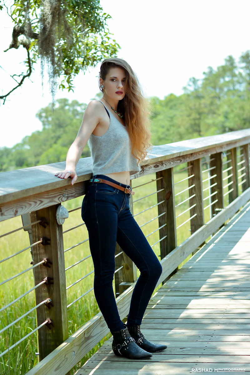 Female model photo shoot of Lucinda Rowekamp in Daniel Island, SC