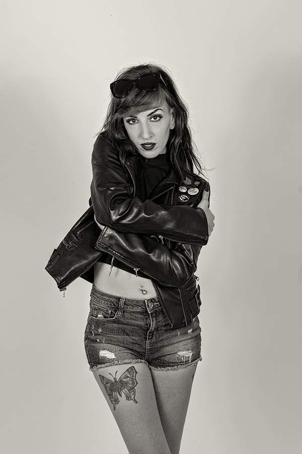 Female model photo shoot of Atropine Steele