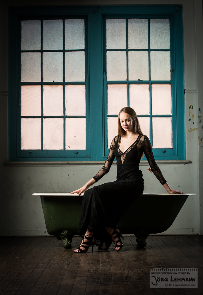 Female model photo shoot of Emily J Legge in studio 12