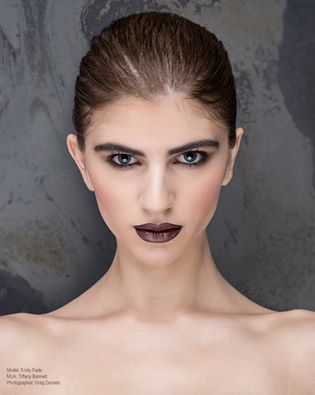 Female model photo shoot of Tiffany Pro Makeup by Greg Daniels in Dallas, Tx
