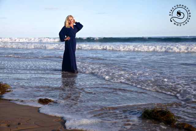 Female model photo shoot of Stacy D in Corona del Mar