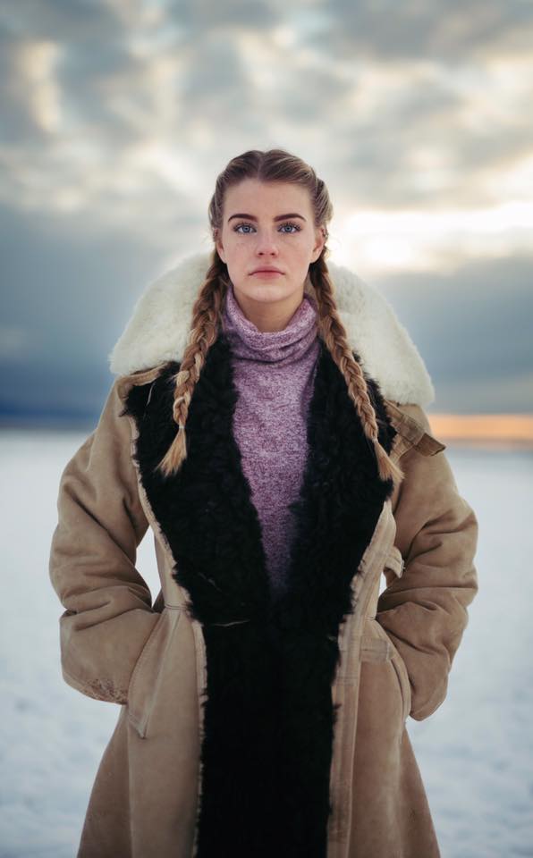 Female model photo shoot of ieva mikalauskas