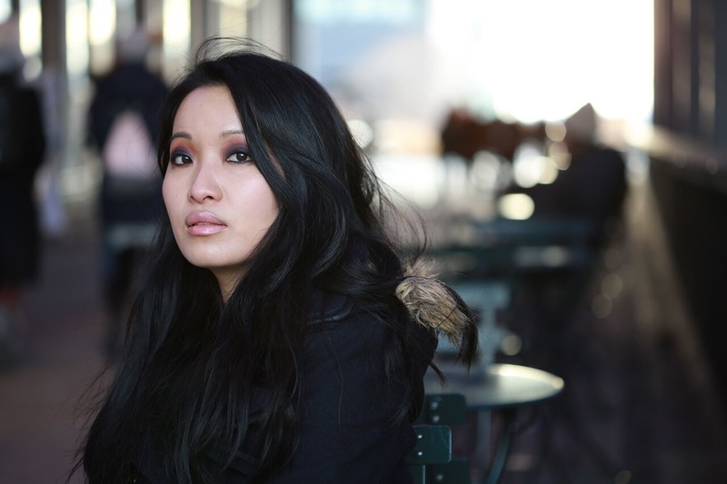 Female model photo shoot of Jean Alba in High Line, Chelsea, NYC